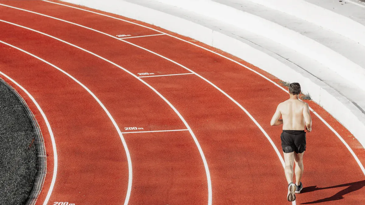 Top Track Surface Materials Compared