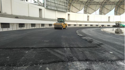 Sports track structure